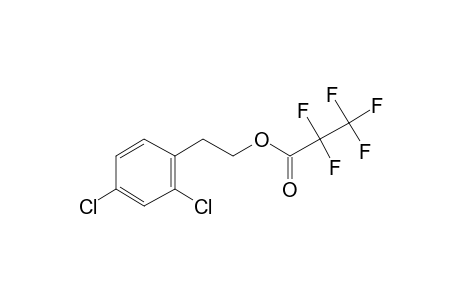 2,4-Dichlorophenethyl alcohol, pentafluoropropionate