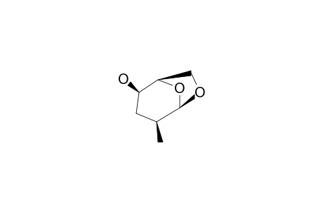 1,6-ANHYDRO-2,3-DIDEOXY-2-METHYL-BETA-D-LYXOPYRANOSE;MAJOR-ISOMER