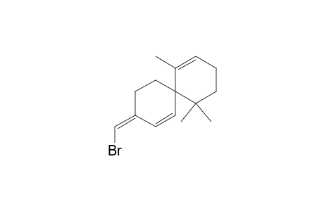(Z)-9-(Bromomethylene)-1,5,5-trimethylspiro[5.5]undec-1,7-diene
