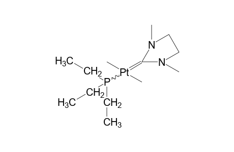 trans-PT(CNMECH2CH2NME)ME2(PET3)