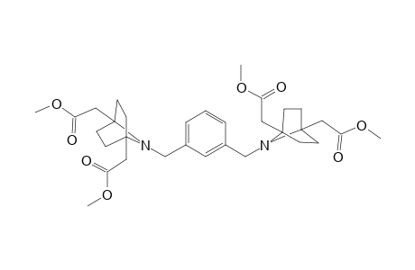 1,3-Bis[1,4-bis(metrhoxycarbonylmethyl)-7-azabicyclo[2,2,1]hept-7-ylmethyl]benzene