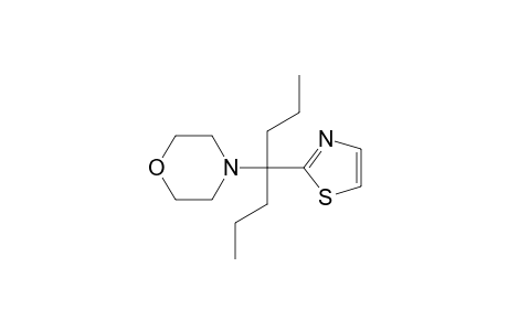 4-[4-(1,3-thiazol-2-yl)heptan-4-yl]morpholine