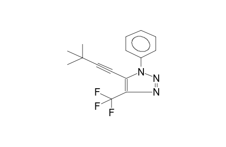 1-PHENYL-4-TRIFLUOROMETHYL-5-TERT-BUTYLETHYNYL-1,2,3-TRIAZOLE