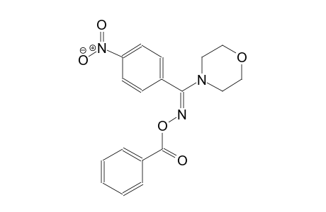 4-[(E)-[(benzoyloxy)imino](4-nitrophenyl)methyl]morpholine
