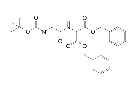 Benzyl N-[N-t-butoxycarbonylsarcosyl]-2-benzyloxycarbonylglycinate
