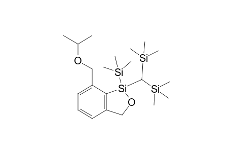 7-Isopropoxymethyl-1-(trimethylsilyl)-1-[bis(trimethylsilyl)methyl]-2-oxa-1-silaindane