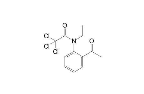 N-(2-Acetylphenyl)-2,2,2-trichloro-N-ethylacetamide