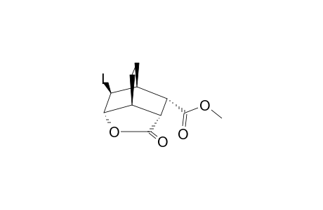 EXO-5-IODO-ENDO-3-METHOXYCARBONYLBICYCLO-[2.2.2]-OCTANE-2,6-CARBOLACTONE