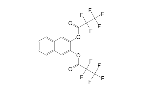 2,3-Dihydroxynaphthalene, bis(pentafluoropropionate)