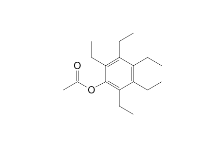 Pentaethylphenyl acetate