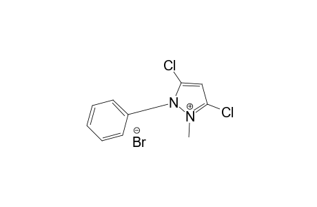 1-Methyl-2-phenyl-3,5-dichloropyrazolium bromide