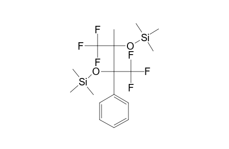 (1,1,1,4,4,4-hexafluoro-3-methyl-2-phenyl-3-trimethylsilyloxybutan-2-yl)oxy-trimethylsilane