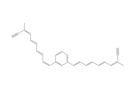 1,3-bis(8-methyldeca-1,3,5,7-tetraen-9-ynyl)benzene