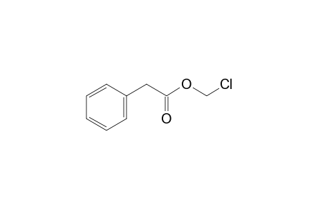 Benzeneacetic acid, chloromethyl ester