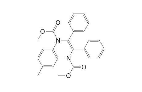 6-Methyl-2,3-diphenyl-quinoxaline-1,4-dicarboxylic acid dimethyl ester
