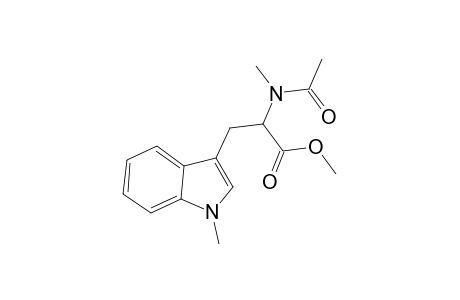 L-Tryptophan, N-acetyl-N,1-dimethyl-, methyl ester