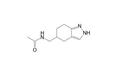 (+-)-N-(4,5,6,7-Tetrahydro-2H-indazol-5-ylmethyl)acetamide
