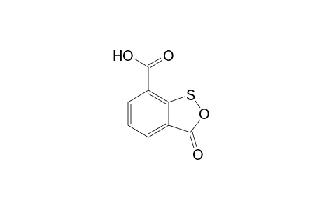 3-Oxo-3H-2,1-benzoxathiol-7-carboxylic acid