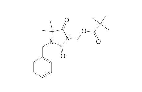 (3-BENZYL-4,4-DIMETHYL-2,5-DIOXO-IMIDAZOLIDIN-1-YL)-METHYL-PIVALATE