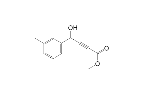 Methyl 4-hydroxy-4-(m-tolyl)but-2-ynoate