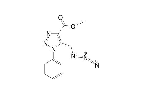 1H-1,2,3-Triazole-4-carboxylic acid, 5-azidomethyl-1-phenyl-