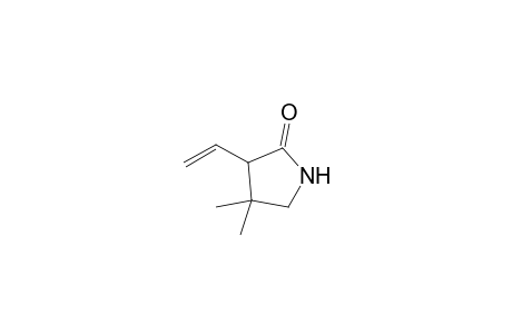 3,3-Dimethyl-2-vinyl-.gamma.-butyrolactam