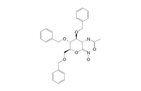 2-ACETAMIDO-3,4,6-TRI-O-BENZYL-2-DEOXY-D-GLUCONHYDROXIMO-1,5-LACTONE