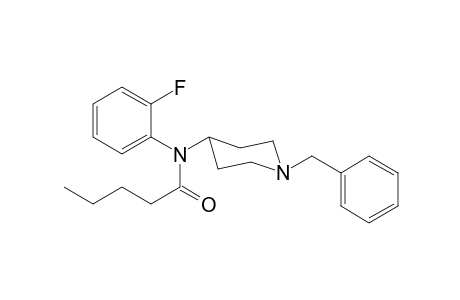 N-(1-Benzylpiperidin-4-yl)-N-(2-fluorophenyl)pentanamide