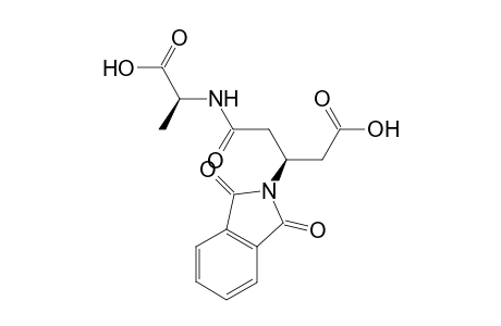 (3S)-3-phthalimidoglutaryl-(S)-alanine