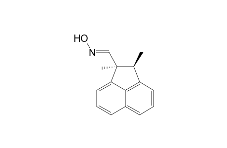 cis-1,2-Dimethylacenaphthene-1-carboxaldoxime