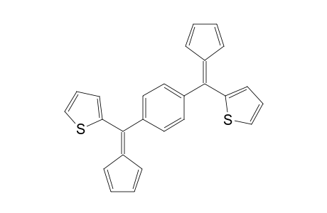 1,4-Bis[6-(2-thienoyl)fulven-6-yl]benzene
