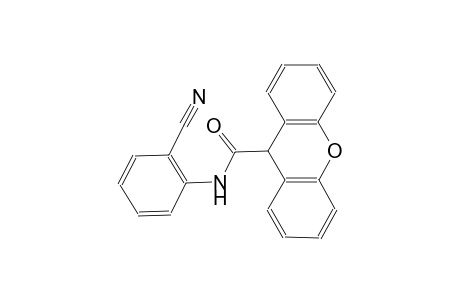 N-(2-cyanophenyl)-9H-xanthene-9-carboxamide