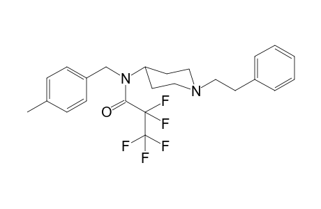 N-(4-Methylbenzyl)-1-(2-phenylethyl)piperidin-4-amine PFP