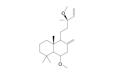 (R)-8-Methoxy-5-((R)-3-methoxy-3-methyl-pent-4-enyl)-1,1,4a-trimethyl-6-methylene-decahydro-naphthalene