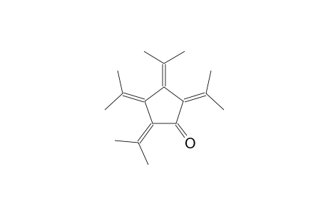 2,3,4,5-tetra(propan-2-ylidene)-1-cyclopentanone