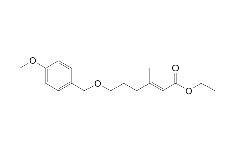 Ethyl 6-(p-methoxybenzyloxy)-3-methylhex-2-enoate