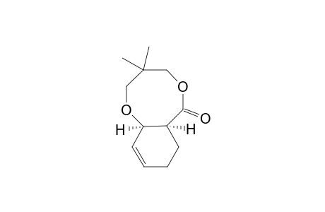 4,4-Dimethyl-2,6-dioxabicyclo[6.4.0]-1.alpha.H,8.alpha.H-dodec-11-en-7-one