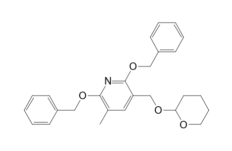 2,6-Dibenzyloxy-5-methyl-3-[((tetrahydropyran-2-yl)oxy)methyl]pyridine