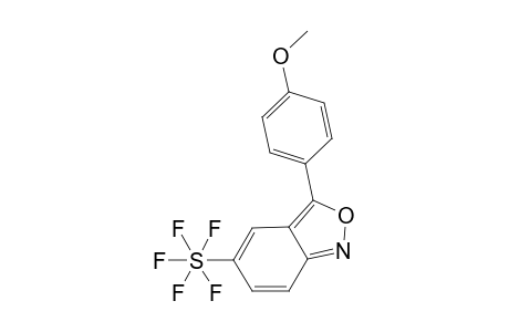5-(PENTAFLUOROSULFANYL)-3-(3-METHOXYPHENYL)-BENZO-[C]-ISOXAZOLE