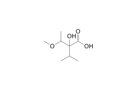 3-Methoxy-2-hydroxy-2-isopropylbutanoic Acid