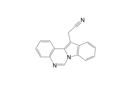 2-(12-indolo[1,2-c]quinazolinyl)acetonitrile