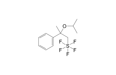 pentafluoro(2-isopropoxy-2-phenylpropyl)-lamda-6-sulfane
