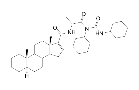 (5R,10S,13S)-10,13-Dimethyl-2,3,4,5,6,7,8,9,10,11,12,13,14,15-tetradecahydro-1H-cyclopenta[a]phenanthrene-17-carboxylic acid[2-(1,3-dicyclo