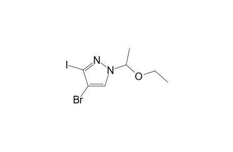 4-Bromo-1-(1-ethoxyethyl)-3-iodo-1H-pyrazole