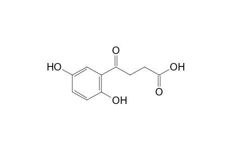 3-(2,5-dihydroxybenzoyl)propionic acid