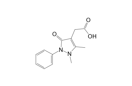 2,3-dimethyl-5-oxo-1-phenyl-3-pyrazoline-4-acetic acid