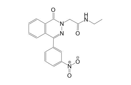 N-ethyl-2-(4-(3-nitrophenyl)-1-oxo-2(1H)-phthalazinyl)acetamide