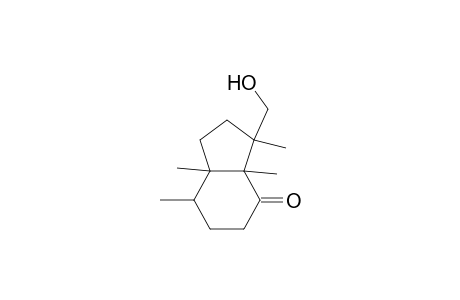 4H-Inden-4-one, octahydro-3-(hydroxymethyl)-3,3a,7,7a-tetramethyl-
