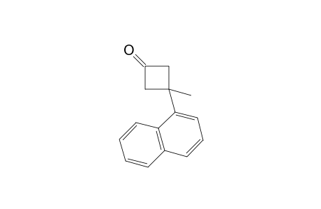 3-methyl-3-(naphthalen-1-yl)cyclobutan-1-one