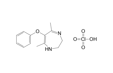 2,3-dihydro-5,7-dimethyl-6-phenoxy-1H-1,4-diazepine, monoperchlorate